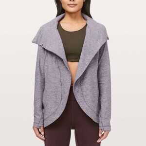 Lululemon Athletica Women's Rulu Rally Wrap Heathered Graphite Purple